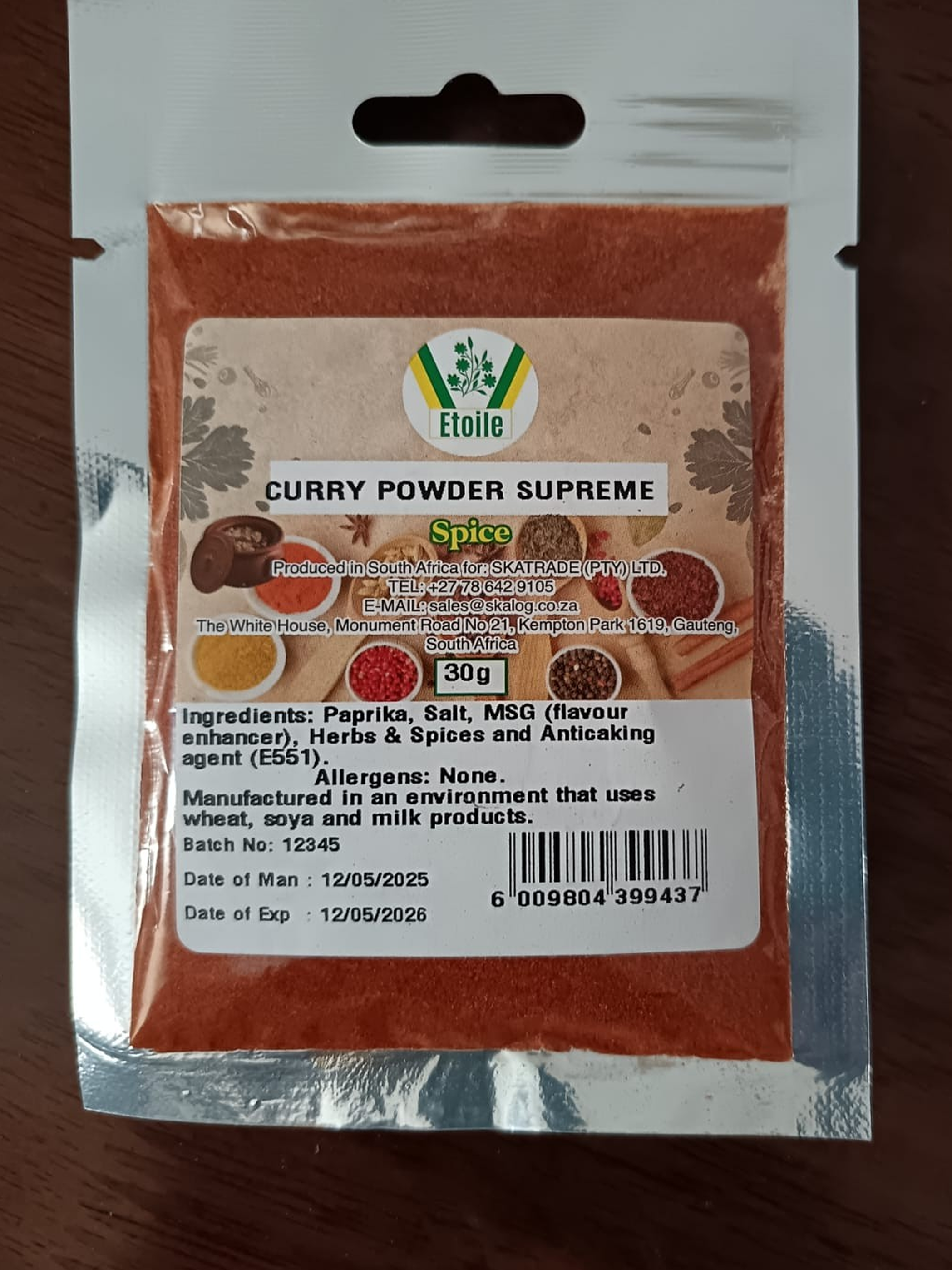 Curry Powder Supreme