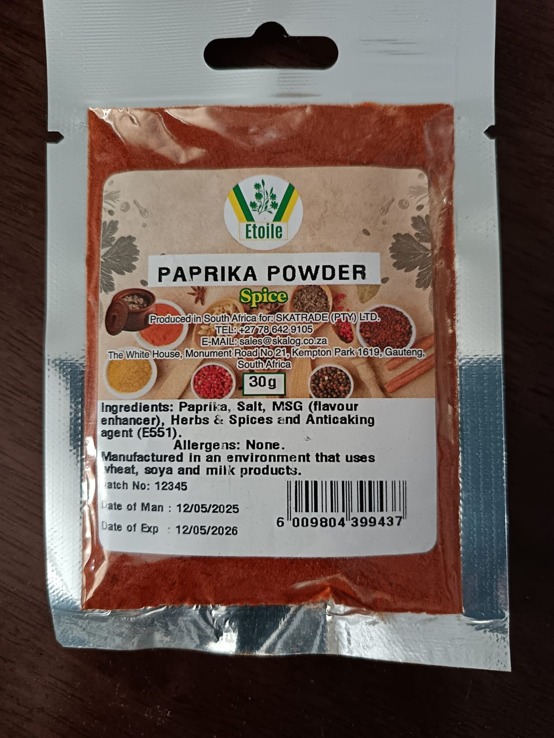 Paprika Powder